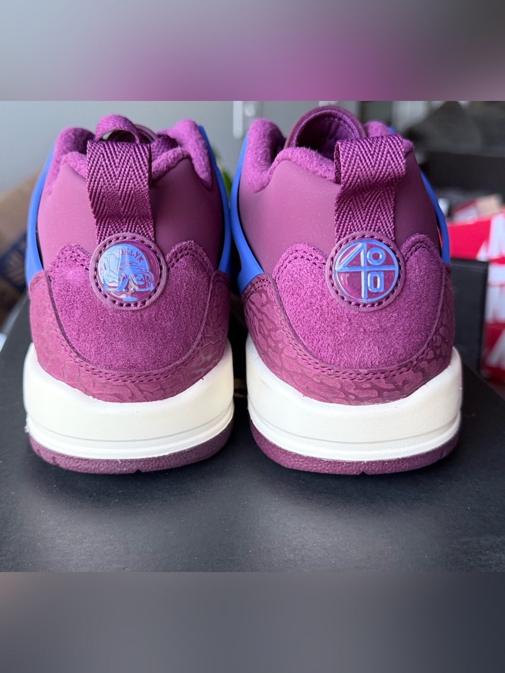 Jordan Spizike Low "Bordeaux - Picture 5 of 8
